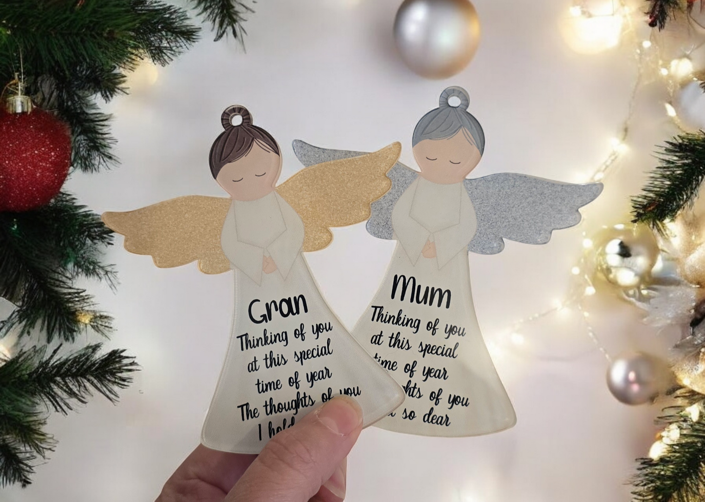 Angel Christmas Tree Ornament